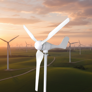Aerogeneradores de Eje Horizontal Pequeños para Uso Doméstico de 500W 600W, Generador Eólico de Techo con Salida Trifásica AC M2 600W Wind H - Product Image 2