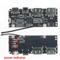 Module d'alimentation mobile 22,5 W à 5 ports avec charge rapide bidirectionnelle, carte mère DIY, matériau de carte mère, QC4+PD3.0