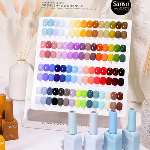 Lo smalto per unghie all'ingrosso del Gel di colori 60pcs ha messo l'etichetta privata 15ml Soak Off lo smalto del Gel Uv/led a casa salone di arte del chiodo