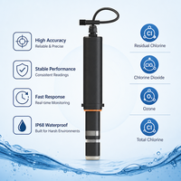 Sensor Digital de Cloro Residual RS485 Modbus, Sonda de Calidad del Agua para Dióxido de Cloro, Ozono, Cloro Total, IP68 Impermeable