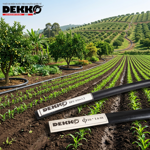 Tubería de Riego Agrícola DEKKO 16x1.2 HDPE Flexible y Suave de Color Negro para Uso Agrícola, Servicio de Moldeo Estándar Internacional - Product Image 2