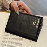 Portefeuille de voyage en cuir Al1091, élégant et personnalisable, pour passeport et cartes, design de luxe pour hommes et femmes, idéal pour les professionnels.