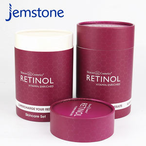 Caja de Embalaje de Cartón Rígido para Cosméticos, Hecha a Mano, de Marca Privada de Lujo, con Logotipo, Embalaje en Tubo de Papel - Product Image 4