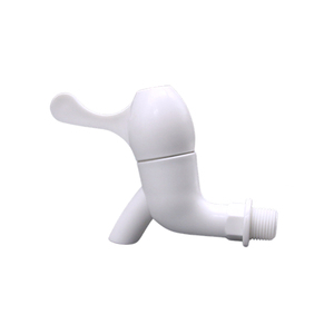 Robinet d'eau en plastique PP de qualité supérieure, neuf, avec poignée de tuyau, pour salle de bain - Product Image 1