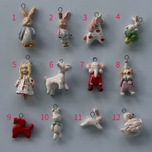 YIMEIL & Mignon Pendentif en Acier Inoxydable Peint, Motif Contes de Fées, Clown, Animal, Plaqué Or 18K, Accessoires de Bijoux DIY, Vente en Gros - Product Image 6