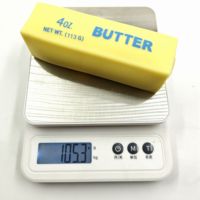 Mini bloc de beurre jaune en PU, jouet anti-stress à remontée lente, réaliste, pour soulager la pression et la tension, accessoire décoratif