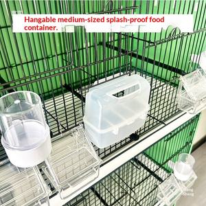 Fabrika Toptan Yüksek Kalite Lüks Diğer Kuş Kafesleri Çok Katmanlı Katlanabilir Taşınabilir Kuş Üretim Kafesi İstiflenebilir Plastik Tepsi - Product Image 5