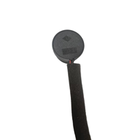 Alarme sonore de voiture 12V AT2320T2L35L195 avec terminal et éponge piézoélectrique passive, faible consommation d'énergie et réponse rapide