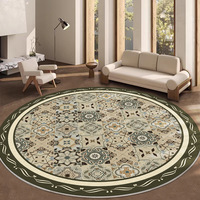 Tapis imprimé 3d pour le salon Tapis rond Rugmoroccan Home Decor Tapis de luxe pour le salon