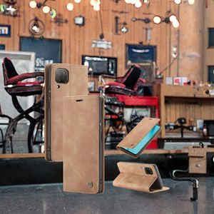 Étui portefeuille en cuir PU avec fentes pour cartes Étui à rabat en relief pour <span class=keywords><strong>Huawei</strong></span> Nova 7i Étui pour téléphone portable de style professionnel - Product Image 3