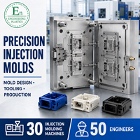 Moule de moulage par injection cnc, ouverture de moule ABS personnalisé, boîtier électronique d'injection