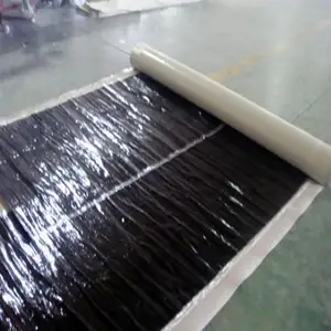 Bitumen Backed Membrane Aluminum Foil Roofing Waterproof Bitumen Sheet Underlayment Membrane System