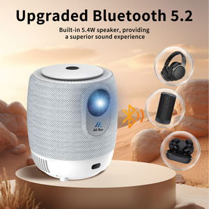 Proyector portátil H9 Android 11.0, 720P HD, 300 lúmenes, WiFi, enfoque eléctrico, proyector de video para cine en casa - Product Image 5