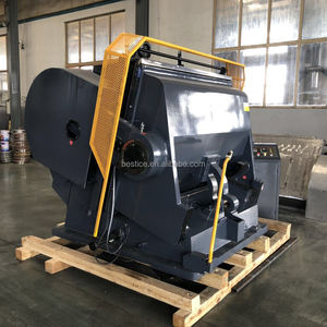 ML-1500 <span class=keywords><strong>semi</strong></span>-automatique platine presse découpe rainage machine à plat Clamshell die cutter pour carton carton ondulé - Product Image 4