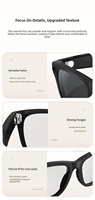Lunettes de sport intelligentes IA avec caméra HD 1300W, reconnaissance de traduction photo/vidéo, puce MT5 et étui de chargement pour la course et les sports de plein air