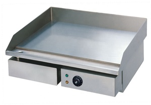 Wajan Panggang Listrik Komersial 3000W dengan Pengontrol Suhu, Tanpa Asap & Anti Lengket untuk Penggunaan Luar Ruangan, Rumah Tangga & Hotel - Product Image 2