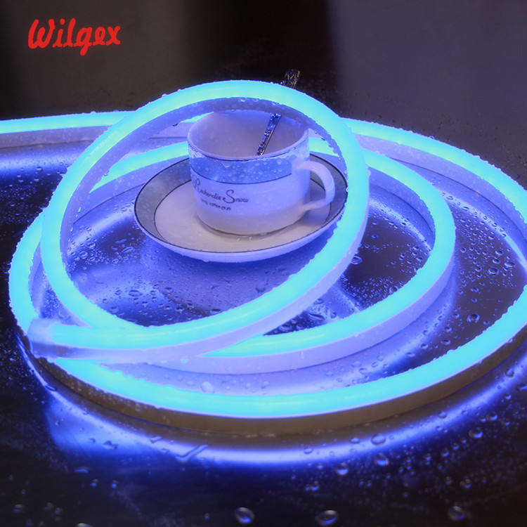 Custom LED Neon Flex Rope Sign 24V 120V 230V Flexible Strip Light High Lumen 5050 Silicone IP68 Lamp DMX PWM RGB Best Selling
