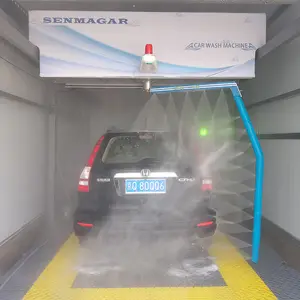 SENMAGAR marca SG01-A Elétrica estação automática espuma carro arruela preço touchless car wash machine sistema