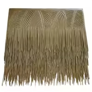 Ngọn lửa chống cháy dài nhân tạo tre Palm mái nhôm thatch Trần - Product Image 2