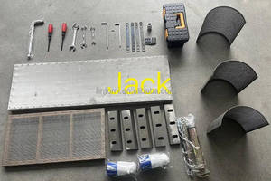 Lames et accessoires de table vibrante pour le broyeur de granulation de fil de cuivre RM-C4 30-50 kg/h, <span class=keywords><strong>machine</strong></span> de recyclage de métaux. - Product Image 3
