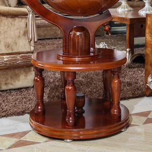 Globo terráqueo grande de madera maciza Tianyu, giratorio, decorativo, para oficina, sala de estar, estudio, regalo. - Product Image 2
