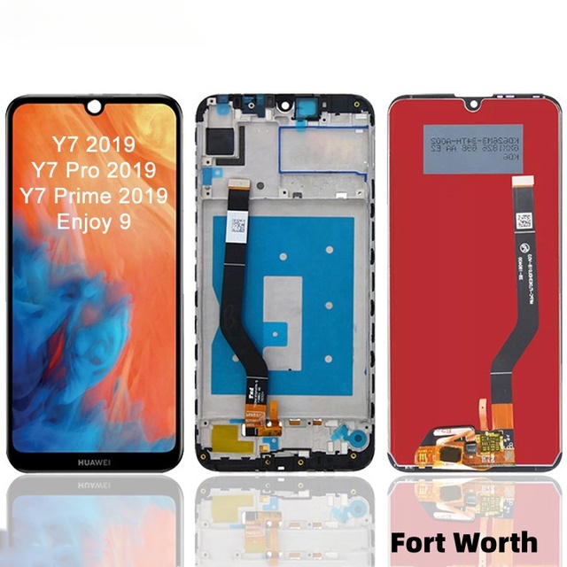 Fort Worth Y7 2019 Original LCD Touch Screen Display-1 Year Warranty 5.4"-6.9" Sizes 100% Tested Within 1-3 Days Delivery