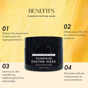 Venta caliente PHA Calabaza Enzima <span class=keywords><strong>Peel</strong></span> Mask Profundamente Limpieza de poros Mascarilla facial y corporal Ance - Product Image 6
