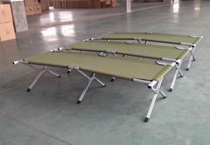 하이 퀄리티 휴대용 알루미늄 및 금속 접이식 침대 들것 침대 접이식 캠핑 침대 - Product Image 6