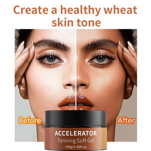 Crema Aceleradora de Bronceado para Exteriores, Bronceador Corporal sin Sol con Aroma a Sandía para Piel Oscura, Gel Autobronceador de Etiqueta Privada Extremo - Product Image 5