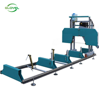 Scie à ruban horizontale ultra-portable pour usine de travail du bois