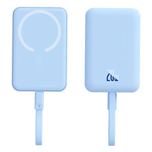 Batterie Li-Polymère Type-C Haute Capacité à Charge Rapide, Power Bank Magnétique Sans Fil, Chargeur Portable Double USB-C, Best-Seller - Product Image 4