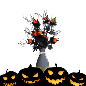 CZFIT - Set de Decoración Ecológica para el Hogar con Ramo de Calabazas de Plástico para Halloween y Mardi Gras - Product Image 1