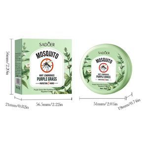 Summer Outdoor Insect Bite Relief Balm Soothing Moisturizing Purple Herb Mint Relief Cooling Oil <strong>Mosquito</strong> <strong>Repellent</strong> <strong>Cream</strong> - Product Image 5