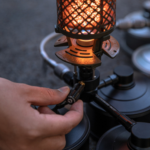 موقد غاز البوتان المحمول والمتين من CAMPINGMOON طراز MBK-27 بالجملة، محول فانوس للتخييم - Product Image 4