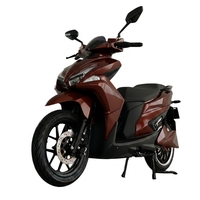 Motor Listrik Off-Road Roda Besar Kecepatan Tinggi Lithium Terlaris 72V 3000W 115km/jam Skuter Listrik Dewasa