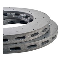 Disques de frein avant en céramique carbone haute performance Ttsport 390*36mm 410*40mm Kits de rotors pour AUDI RS3 RS4 RS5 RS6 R8