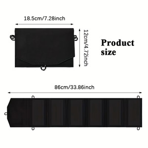 Lan Aoyue Portable Foldable Solar Panel 20W 5V <b>USB</b> Charger For Outdoor Camping Hiking - Product Image 4