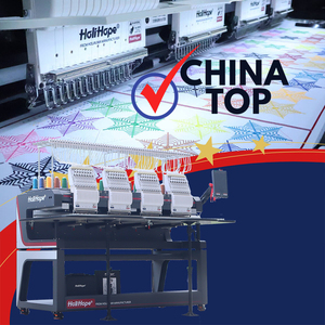 เครื่องปักผ้าฮอลิโอมา โฮลิโฮป รุ่น 4 หัว 15 สี สำหรับงานพาณิชย์  มอเตอร์เซอร์โวเต็มรูปแบบ  ระบบคอมพิวเตอร์  ใหม่  ความเร็ว 1200 จุดต่อนาที - Product Image 1