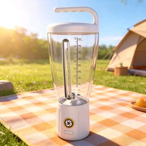 Blender personnel portable 1000 ml, mixeur de voyage pour jus, glace pilée, smoothies, pour shakes, gym, bureau, extérieur, camping - Product Image 1