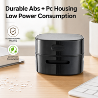 Aspirateur de bureau rechargeable léger à faible consommation d'énergie et aspiration stable pour les restes de biscuits et les résidus, nettoyage du bureau