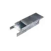Goulotte de câblage industrielle sur mesure en alliage d'aluminium galvanisé, capacité 80 fils, pour la construction industrielle