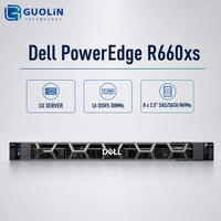 Serveur Rackable 1U Dell PowerEdge R660xs avec Virtualisation d'Entreprise, Stockage 8SFF RAID, Intel Xeon Silver 4410T