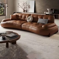 Juego de Sofás de Salón Modernos de Diseño Italiano KMJ, Cama Esquinera con Cuero PU, en Oferta para Hogar, Hotel y Villa