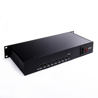 Codificador de Video HDMI sobre IP de 8 Canales para Montaje en Rack, H.264/H.265 MPEG-4 SRT RTMP 1080p60
