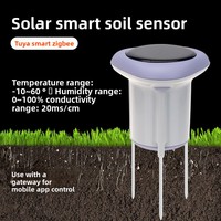 Capteur intelligent de température et d'humidité du sol à énergie solaire KLZD, conductivité électrique, Sph055, détecteur intelligent Tuya pour légumes