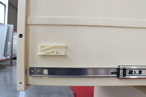 Armoire à dossiers en acier latérale moderne A4/A3 avec 2 tiroirs, rangement en métal mobile pour la maison, le bureau et l'hôpital, prix d'usine - Product Image 2