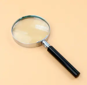 3x Handheld Reading Magnifier with 75 mm Diameter Lens