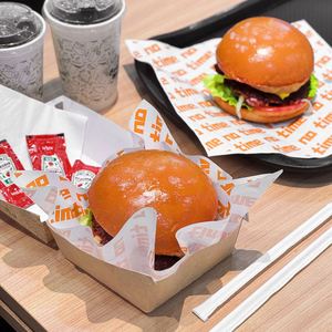 Custom Sandwich <b>Burger</b> <b>Wrapping</b> Eco-Friendly Custom Logo Greaseproof Food Grade Coated <b>Paper</b> Packaging - Product Image 4