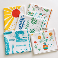 Hoshom – Serviette de cuisine personnalisée en coton, lin, bambou, microfibre et coton bio, fabrication sur mesure