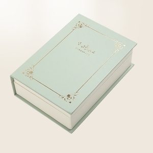 Lanzamiento de un nuevo producto: Estuches creativos para joyas tipo libro, estuche de exhibición de joyas de PU para joyería. - Product Image 1